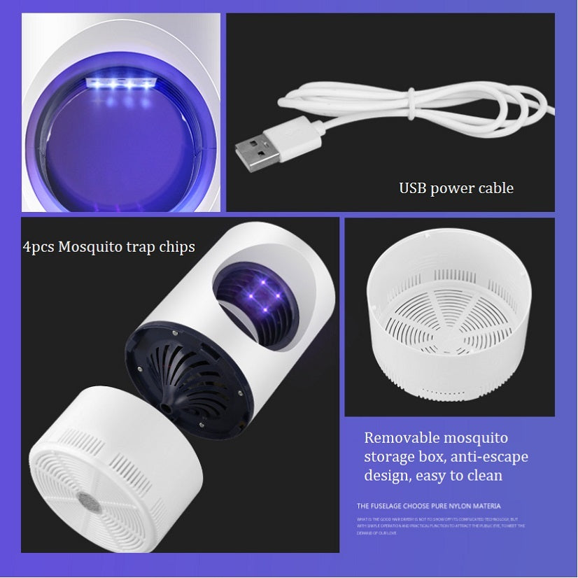 Anti-mosquito Insect Killer UV Photocatalytic Mosquito Trap Quiet Radiationless Mosquito Killer Lamp Baby Pregnant Women